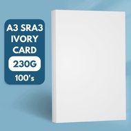 𝗣𝗥𝗜𝗡𝗧 𝗦𝗢𝗨𝗥𝗖𝗘 -  A3 SRA3 Kertas Ivory Kad┃Ivory Card  230gsm 300gsm