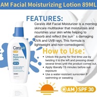 CeraVe AM/PM Facial Moisturizing มอยส์เจอร์ไรเซอร์ Lotion Day And Night Whitening Sunblock Face Body
