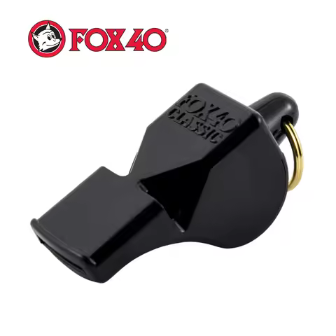 Canada Original Fox 40 CLASSIC Soccer Baskatball Pealess Referees and Coaches whistle 3-chamber Desi
