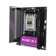 Jginyue เมนบอร์ดปีศาจคืน B650i ITX คอมพิวเตอร์ DDR5ขนาดเล็ก AM5สนับสนุน CPU 7000ชุด