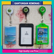 GANTUNGAN YOYO ID CARD KEMENAG (KEMENTERIAN AGAMA) + TEMPAT KARTU NAMA