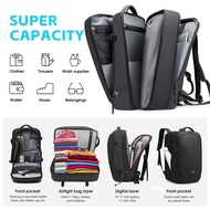 TANGCORLE Expandable Vacuum Compression Travel Backpack Waterproof 17.3-Inch Laptop Backpack with US