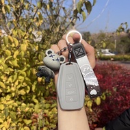 Proton X50/X70 Car Key Holder Soft Silicone Protected Cartoon Cute Car Key Holder Keychain
