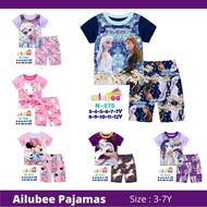 Ailubee Girl Casual Wear - Age 3-7Y Kids 3 to 7 year old Ailubee Kids Set Short Sleeve Short Pant N5