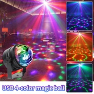 WUZSTAR USB Magic Ball Lamp MINI Party Lighting RGB Disco Stage Lights Decoration Festival And Holiday Home LED Nightclub Lights