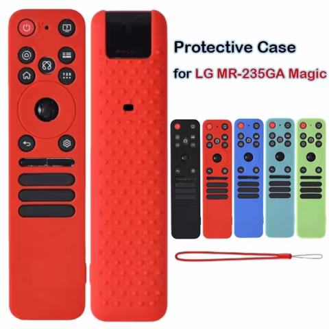 Silicone Protective Case Shockproof with Lanyard Remote Controller Cover Protector Remote Control Sl