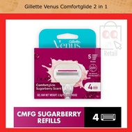 GILLETTE VENUS Venus Comfortglide Sugarberry Cart 4s