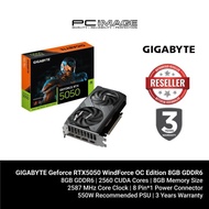 GIGABYTE Geforce RTX5050 WindForce OC Edition 8GB GDDR6 Graphic Card (GV-N5050WF2OC-8GD)