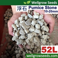 52L Pumice Stone Batu Apung(Various Sizes)(Gunny bag) Aroid Soil Succulent cactus soil Adenium Soil