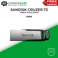 Sandisk Flash Drive Cruzer 73 Ultra Flair USB3.0 PenDrive (512GB) SDCZ73-512G-G46