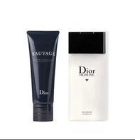 🙌包順豐Dior Sauvage & Homme 迪奧曠野男士洗護兩件套 配禮袋！ 內含：迪奧桀驁沐浴露200ml+曠野二合一洗面乳120ml。