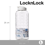 Locknlock กระบอกน้ำ สีฟ้าและสีเขียว 1.5 ลิตร รุ่น P-00097B / P-00097G / ขวดน้ำลายตาราง ขนาด 1 ลิตร ร