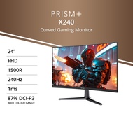 PRISM+ X240 | 240Hz 24" Curved Gaming Monitor