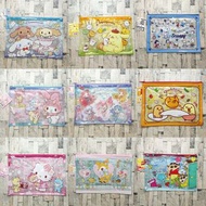 Sanrio kitty Melody 史奴比蛋黃哥玉桂狗花仙子布甸狗小鹿蠟筆小新A4/A5文件袋file袋