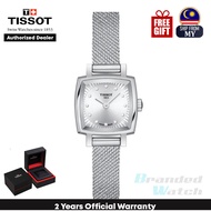 [Official Warranty] Tissot T058.109.11.036.00 Lovely Square Silver Dial Stainless Steel Strap Watch T0581091103600 (watch for women/ jam tangan perumpuan / tissot watch for women / tissot watch / women watch)