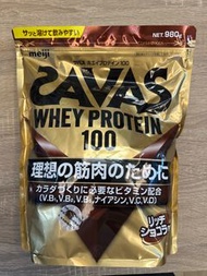 (現貨）日本製savas whey protein 特濃朱古力