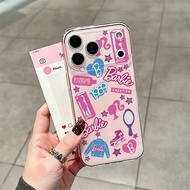 Redmi A3 17C A4 A5 A7 15 15C 12C 10C 10 12 9C 13 1RO Fashion Barbie Large Window Soft Case TMSC217WY