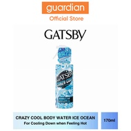Gatsby Crazy Cool Body Water Ice Ocean 170ml