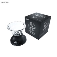 Piqt Immersion Coffee Dripper Glass V60 Coffee Maker V Shape Drip Coffee Filter EN