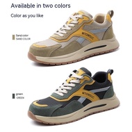 Safety Shoes Steel Toe Shoes Breathable Safety Shoes Work Shoes Lightweight Anti-smashing Anti-pierc
