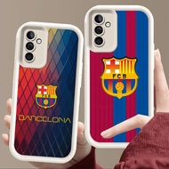 Case for Samsung A26 A72 A13 A52 A53 A23 A33 S21 M15 A52S S20 S24 FE A32 A73 5G Soft White E128 FC B