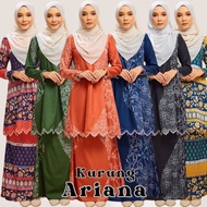 NEW ARRIVAL BAJU KURUNG ARIANA BAJU KURUNG RAYA 2024 BAJU KURUNG RIAU MUSLIMAH