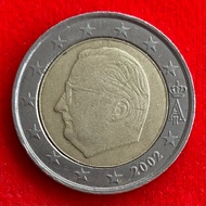 euro Coin Belgium 2 2002 Foreign