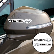 Sieece Car Rearview Mirror Decoration Sticker Universal Car Accessories For Hyundai Elantra Avante I30 Tucson Accent