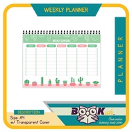 Weekly Planner, Wirebound a4 size