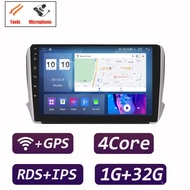 【首单直降】Radio con GPS para coche, reproductor Multimedia con Android 13, 10 pulgadas, 4G, WiFi, Carplay, 2DIN, para Peugeo