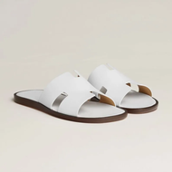 รองเท้า[TRENDX] HERMES IZMIR SANDAL IN CALFSKIN H041141Z-H02 42