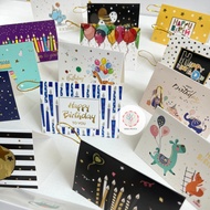 Happy Birthday Greeting Card Happy Birthday Thank You Card