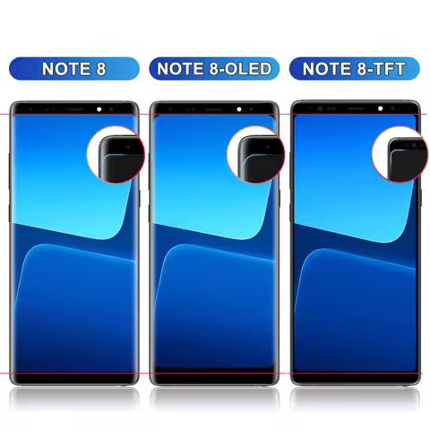 Tested Display Screen for Samsung Galaxy Note 8 N950 N950F Lcd Display Touch Screen with Frame Assem