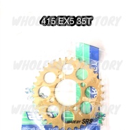 415 SRS REAR SPROCKET HONDA EX5 35T SPROCKET BELAKANG