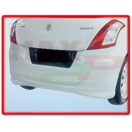 Suzuki Swift (2013) OE Style Rear Back Skirt Skirting Bumper Lower Lip Spoiler ABS Plastic Bodykit B