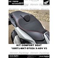 HONDA OEM KIT COMFORT SEAT *08R71-MKT-D70ZA FOR HONDA X-ADV-V3 OFFER PROMOSI CLEAR STOCK