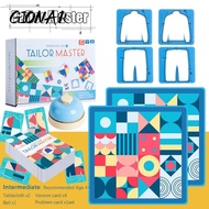 GIONAR Tailor Master Battle Game, 2-person Game Improve Focus Color Shape Matching Toy, Fun Cognitiv