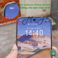 Dán Kính Cường Lực Honor Magic7 – Honor GT Pro (Không Viền Đen - Dùng Được Vân Tay Siêu Âm)