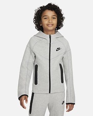 Nike Sportswear Tech Fleece เสื้อมีฮู้ดซิปยาวเด็กโต (ชาย)
