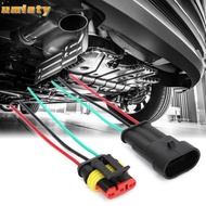 UMISTY 5 Sets Car Electrical Connector, With Wire 3 Pin Waterproof Connector, Easy to Use Waterproof