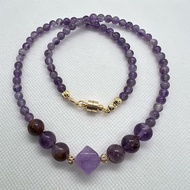 Lavender Amethyst/Auralite 23 Necklace