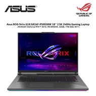 Asus ROG Strix G18 G814F-PS9038W 18'' 2.5K 240Hz Laptop ( NVIDIA® GeForce RTX™ 5070, R9-9955HX, 32GB