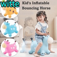 WITTE Animals Jumping Toys, Thickened Rubber Giraffe Bouncy Horse, Creative Inflatable Sturdy Anti-f