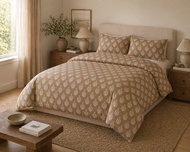 DUNLOPILLO DUVET COVER SET - 1 Duvet Cover & 2 Pillowcase Available in 240x210cm & 210x210cm