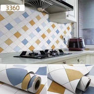 Kitchen Adhesive Sticker Waterproof Moisture-Proof Oil-Proof Wall Sticker Countertop Cabinet Drawer Shoe Cabinet
