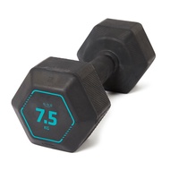 Decathlon Weight Training Hex Dumbbell 7.5kg (Durable) - Corength