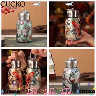 CUCKO Insulated Cup, 300ml 316 Stainless Steel Water Bottle,  Durable Leak Proof Portable Slim Insul