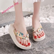 AUGUSTINA Ethnic Bohemian Satin Summer Sandal - Non-slip Thick Sole