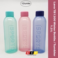 Lava TB1200 Water Bottle / Tumbler 1.2 L [12 Units]