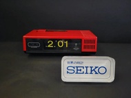 日本古董SEIKO 電池款翻頁鐘